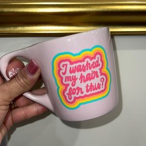 Mug ☕️🍒”I wash my hair for this “